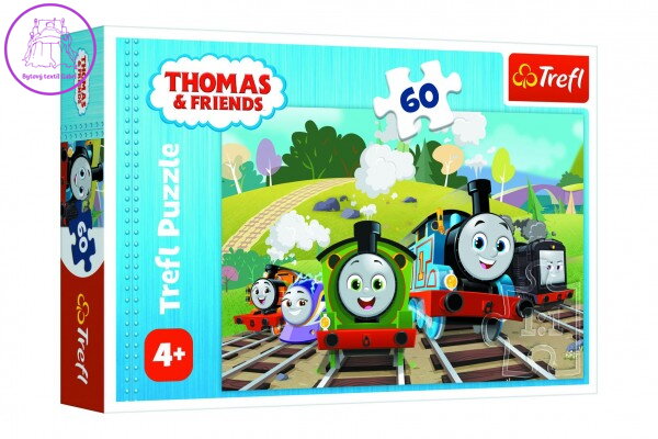 Puzzle Mašinka Tomáš/Tomáš na výletě 27x20cm 60 dílků v krabičce 21x14x4cm Puzzle Mašinka Tomáš/Tomáš na výletě 27x20cm 60 dílků v krabičce 21x14x4cm