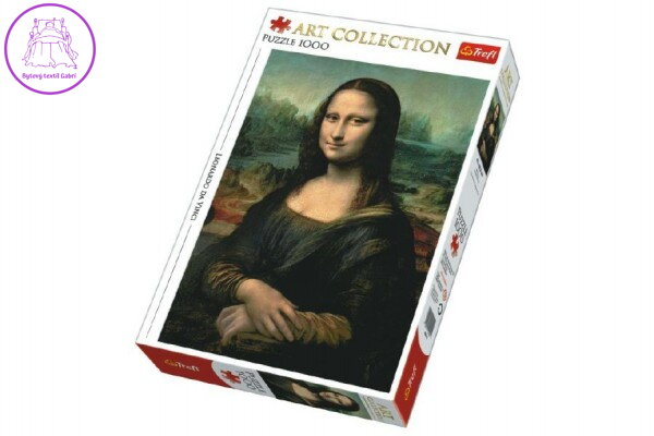 Puzzle Mona Lisa 1000 dílků 48x68cm v krabici 40x27x6cm Puzzle Mona Lisa 1000 dílků 48x68cm v krabici 40x27x6cm