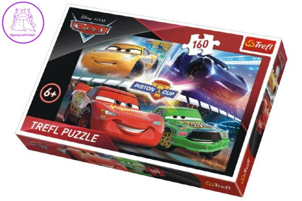 Puzzle Cars 3 Disney 41x27,5cm 160 dílků v krabici 29x19x4cm Puzzle Cars 3 Disney 41x27,5cm 160 dílků v krabici 29x19x4cm