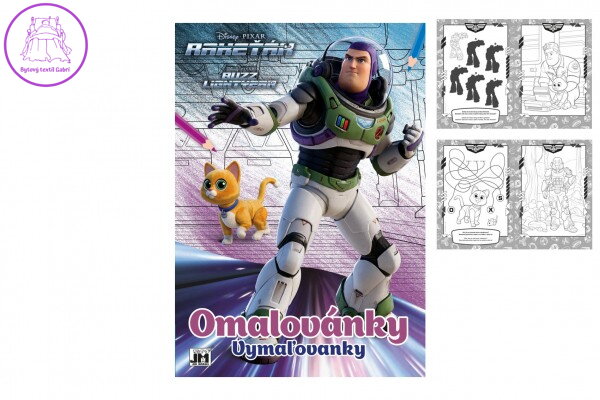 Omalovánky Buzz Rakeťák A4 21x30cm Omalovánky Buzz Rakeťák A4 21x30cm