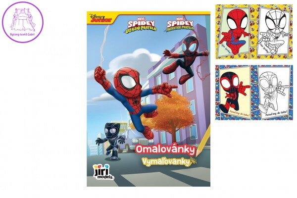 Omalovánky Spidey A5 15x21cm Omalovánky Spidey A5 15x21cm