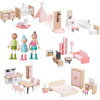 2Kids Toys Sada nábytku s rodinou 5 v 1