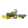Bruder Zahradní traktor John Deere X949 se zahradníkem