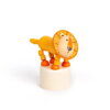 Bigjigs Toys Dřevěná mačkací zvířátka Safari Lev