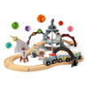 Bigjigs Rail Dřevěná vesmírná vláčkodráha