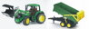 Bruder Traktor John Deere 6920 se lžící a valníkem