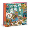 Galison Fóliové puzzle Odpoledne v knihkupectví 500 dílků