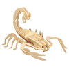 Woodcraft Dřevěné 3D puzzle Štír