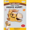 Fiesta Crafts Kreativní sada 3D maska Kůň