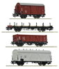 Roco Sada 4 ks nákladních vagónů PKP - 6600101