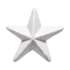 Hvězda polystyrenová 80 mm, sada 5 ks