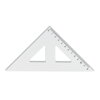 Pravítko  trojuhelník s ryskou 141mm malý