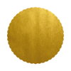 Podložky lepenkové zlaté 30 cm, 50 ks