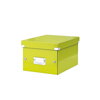Archivačná krabica "CLICK&STORE", A5, lakový lesk, zelená