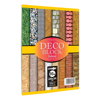 Blok dekoračného papiera - výkres DECO BLOCK B4 24x34 cm, 250g (16 ks) mix 16 vzorov