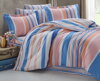 Povlečení bavlna 140x200, 70x90cm Mart blue-pink