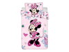 Jerry Fabrics Povlečení do postýlky Minnie Flowers 02 baby 100x135, 40x60 cm