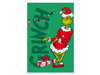 Mikroflanelová deka Grinch Presents 100x150 cm