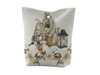 Forbyt Vánoční dveřní zarážka Skřítek s lucernou CYH6060C 22x23 cm