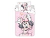 Povlečení do postýlky Minnie Blush Pink baby 100x135, 40x60 cm
