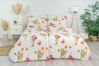 Ložní povlečení krepové Stanex louka (LS371), 200 x 220 + 2ks 90 x 70, Knoflíkové