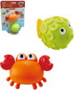 HAPE Krab + rybka stříkací baby zvířátka do vody do vany