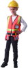 KARNEVAL Šaty Opravář vel. M (120-130cm) 5-9 let KOSTÝM