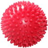 MERCO Míček masážní rehabilitační ježek 9cm s bodlinkami soft červený
