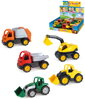LENA Workies baby auto pracovní volný chod 5 druhů plast
