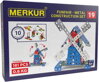 MERKUR M 019 Větrný mlýn 181 dílků *KOVOVÁ STAVEBNICE*