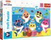 TREFL PUZZLE Baby Shark Oslava 60x40cm skládačka 24 dílků Maxi