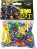 PROFIBABY Céčka dino barevná retro set 150ks v sáčku plast