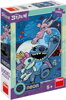 DINO Puzzle XL Stitch 100 dílků neon skládačka 33x47cm svítí ve tmě