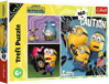 TREFL PUZZLE Mimoní příběhy Mimoni 41x28cm 160 dílků skládačka