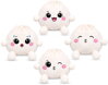 PLYŠ Knedlíček Kawaii Bao 25cm bílý 4 druhy *PLYŠOVÉ HRAČKY*