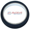 ACRA Sportpáska textilní 2cm x 10m černá barva