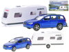 Auto Volvo V70 set s karavanem zpětný chod kov v krabici