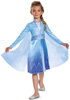 KARNEVAL Šaty Elsa Frozen vel. M (124-135cm) 7-8 let KOSTÝM
