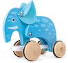 HAPE DŘEVO Sloník baby tahací na kolečkách *DŘEVĚNÉ HRAČKY*