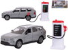 KIDS GLOBE Auto Volvo EX90 + dobíjecí stanice PB kov na baterie Světlo Zvuk