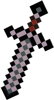Minecraft meč Neterthite 51cm plastová replika zbraně