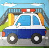 Dřevěné puzzle Policie 9 dílků