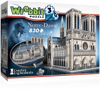 WREBBIT 3D 3D puzzle Katedrála Notre-Dame 830 dílků