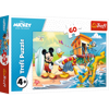 TREFL Puzzle Mickey Mouse na pláži 60 dílků