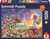 SCHMIDT Puzzle Kouzelná pohádková země 1500 dílků