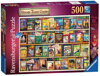 RAVENSBURGER Puzzle Historické cestovní příručky 500 dílků
