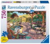 RAVENSBURGER Puzzle Pohoda v útulné zahradě XL 750 dílků