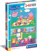CLEMENTONI Puzzle Prasátko Peppa: Piknik a škola 2x60 dílků