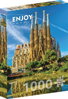 ENJOY Puzzle Bazilika Sagrada Familia, Barcelona 1000 dílků