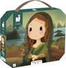 JANOD Puzzle v kufříku Inspirováno da Vincim 100 dílků